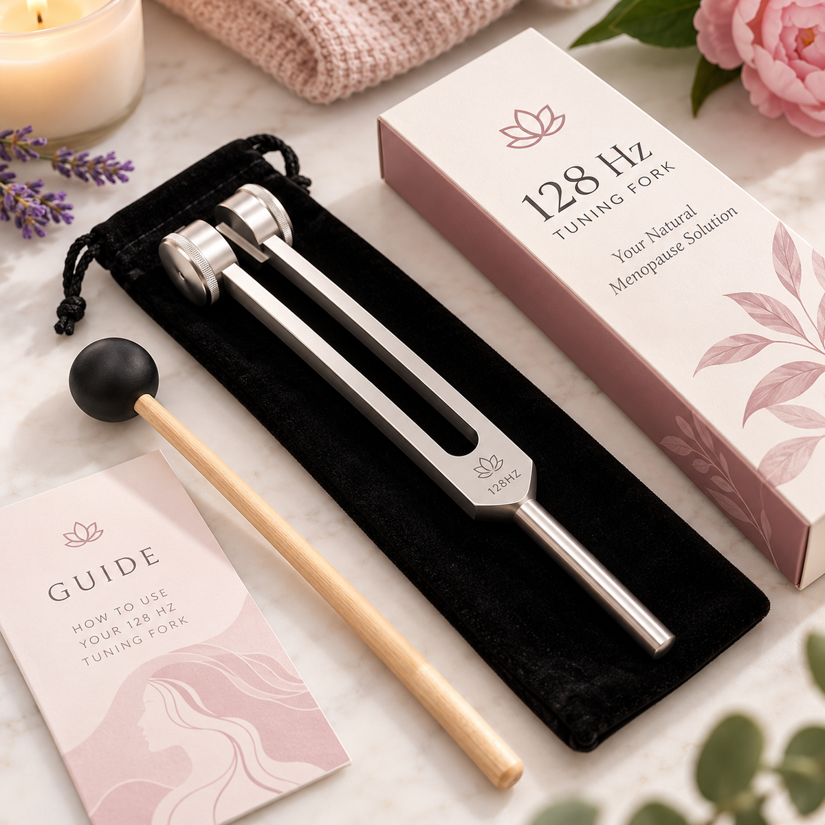 128 Hz Tuning Fork | Your Natural Menopause Solution – ELAVIES