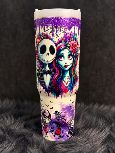Spooky Halloween 40 Oz Tumbler