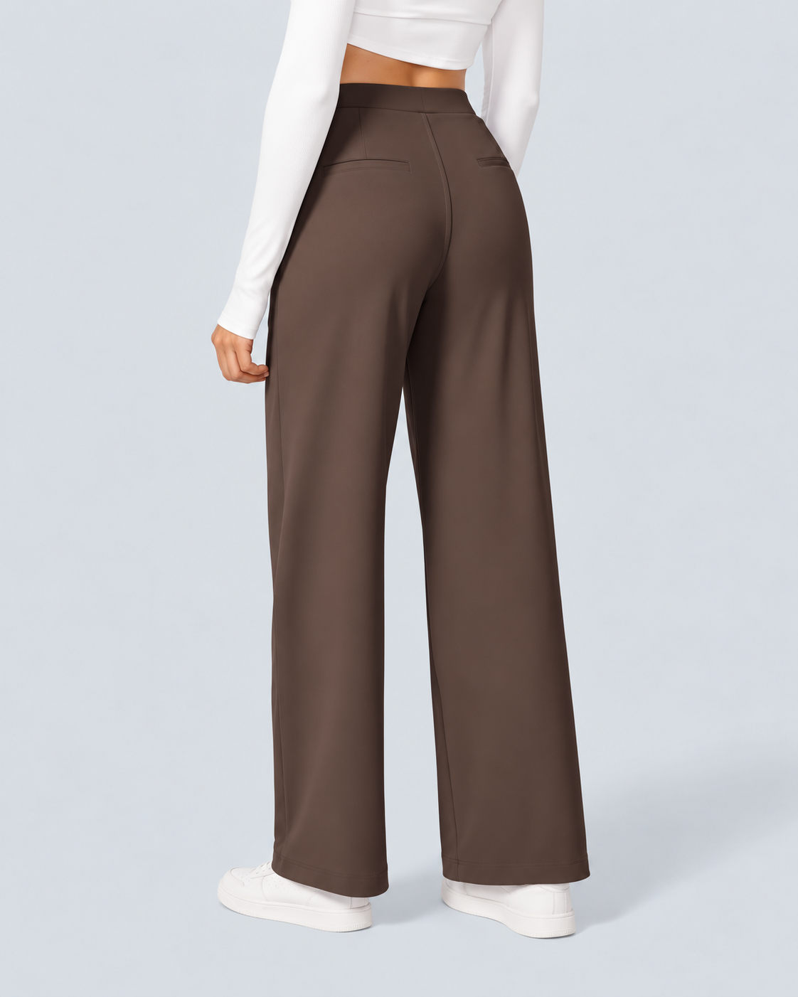 High-Waisted Work Pants