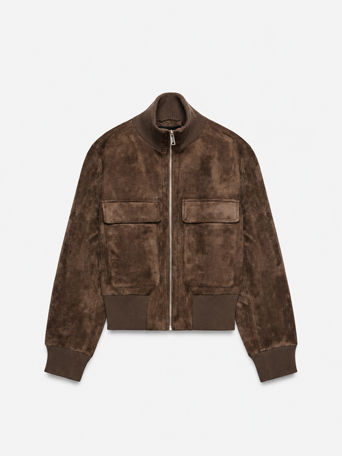 Faux Suede Jacket