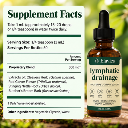 Elavies Lymphatic Drainage — Natural Drops